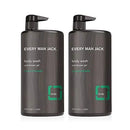 Every Man Jack Eucalyptus Mint Mens Body Wash for All Skin Types - Cleanse, Nourish, and Hydrate Skin with Naturally Derived Ingredients - Paraben Free, Phthalate Free, Dye Free - 33.8oz - 2pack Infinity Warehouse