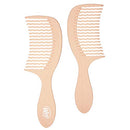 Wet Brush Go Green Coconut Oil Infused Treatment Comb - Wide Tooth Hair Detangler with WaveTooth Design that Gently and Glides Through Tangles - No Split Ends and No Damage - 100% Plant-Based Plastic Wet Brush