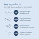 ELYSIUM Cofactor – 4-in-1 Collagen Peptides Powder w/NAD+, Hyaluronic Acid & Vitamin C for Skin, Hair, Nails, Joints & Cellular Health, Collagen Supplements for Men & Women – Unflavored, 28 Servings Infinity Warehouse