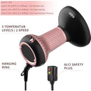 Diffuser Hair Dryer for Curly Hair with Ceramic Technology, Lightweight Elegance, 2-in-1, Gifts for Her, Reduces Frizz, Enhances Curls, Volumizes, Portable Hair Dryer, ALCI Safety Plug Infinity Warehouse