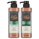 Hair Food Sulfate Free Purifying Shampoo & Conditioner with Hemp Extract & Manuka Honey Repair Serum Bundle, Paraben & Dye Free Hair Food Store