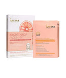 Karuna Brightening+ Facial Sheet Mask: Visibly Reduce the Look of Dark Spots, Natural Fiber Sheet Mask, 4 Count Karuna