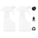 Spray Bottle 6 oz (180 ml), Leak Proof Squirt Bottle, 3 Ways Adjustable Nozzle, Refillable Empty Spray Bottle for Cleaning, Cats, Hair, Plants, 2-Pack VANRAY