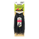 Naked Human Hair Crochet Braids Pre-Loop Type Bohemian Curl (4-pack [18"], NATURAL) Naked Wig