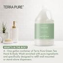 Terra Pure Hotel Hand & Body Wash Soap | Four Gallons | Designed to Refill Soap Dispensers (Set of 4) Infinity Warehouse
