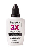 iEnvy by KISS 3X Mega Hold Individual Eyelash Glue Black - KPEG10 Kiss Store