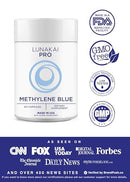 Lunakai PRO USA Made Methylene Blue Capsules Pharmaceutical Grade with Vitamin C, B6, B12 – 3rd-Party Tested Daily Brain & Focus Support Supplement for Humans, 60ct Infinity Warehouse