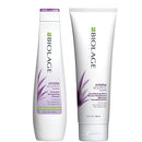 BIOLAGE Hydrasource Shampoo | Paraben-Free | For Dry Hair | 13.5 Fl. Oz. & Hydrasource Conditioning Balm | Sulfate-Free | For Medium To Coarse Hair | 9.5 Fl. Oz. BIOLAGE