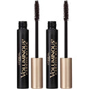 L'Oreal Paris Voluminous Original Washable Bold Eye Volume Building Mascara, Builds eye lashes up to 5X natural thickness, Smudge Free, Clump Free, Carbon Black, 2 count L'Oreal Paris