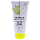 DERMA E Purifying Gel Cleanser, Activated Charcoal, 6oz DERMA-E