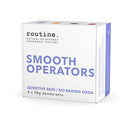 Routine Smooth Operators Kit: 4 Natural Deodorant Deo Jars | BlackBerry Betty, Johnny's Cash, Sexy Sadie, The Curator | Baking Soda Free, 58g | Aluminum Free Natural Deodorant for Women & Men Routine