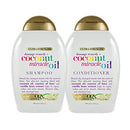 OGX Extra Strength Damage Remedy + Coconut Miracle Oil Shampoo & Conditioner Set, 13 Fl. Oz. (Pack of 2) OGX