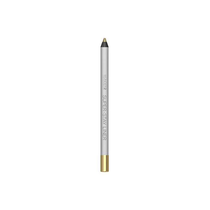 Wunder2 SUPERSTAY Makeup Eyeliner Pencil, Long Lasting Waterproof Eye Liner, 1.2 Gram, Metallic White Gold Wunder2