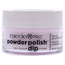 Cuccio Colour Powder Nail Polish Lacquer For Manicures And Pedicures, Highly Pigmented Powder That Is Finely Milled, Durable Finish With A Flawless Rich Color, Bubble Bath Pink, 0.5 Oz Cuccio