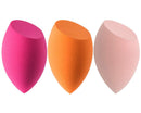 3pcs Beauty Makeup Sponges set for Dry & Wet Use - Foundation Blending Sponge for Concealer Blush Powder, Multi-color Blender Sponges (3pcs - Multi-colored A) KNEEDARKYEAR