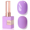 Double Rhythm 0.5 Oz Gel Nail Polish Neutral Natural Same Color Same Bottle Translucent Light Milky Pastel 15ML Manicure French Design Art DIY at Home (Pearl Green-B1146) Infinity Warehouse