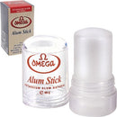 Omega Potassium Alum Stick After Shave Shaving Facial Toner Treatment of Razor Cuts & Nicks Omega
