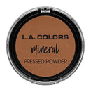 L.A. COLORS Mineral Pressed Powder, Toffee, 1 Ounce, CMP382 L.A. COLORS