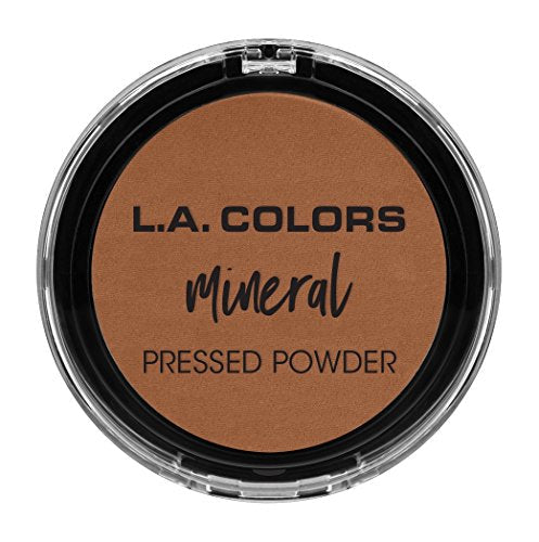 L.A. COLORS Mineral Pressed Powder, Toffee, 1 Ounce, CMP382 L.A. COLORS