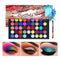 EYESEEK Matte Eyeshadow Palette 45 Shades Colorful Eyeshadow Pallet High Pigmented No Shimmer All Matte Smooth Powder Eye shadow Blendable Long Lasting Waterproof Makeup Palette