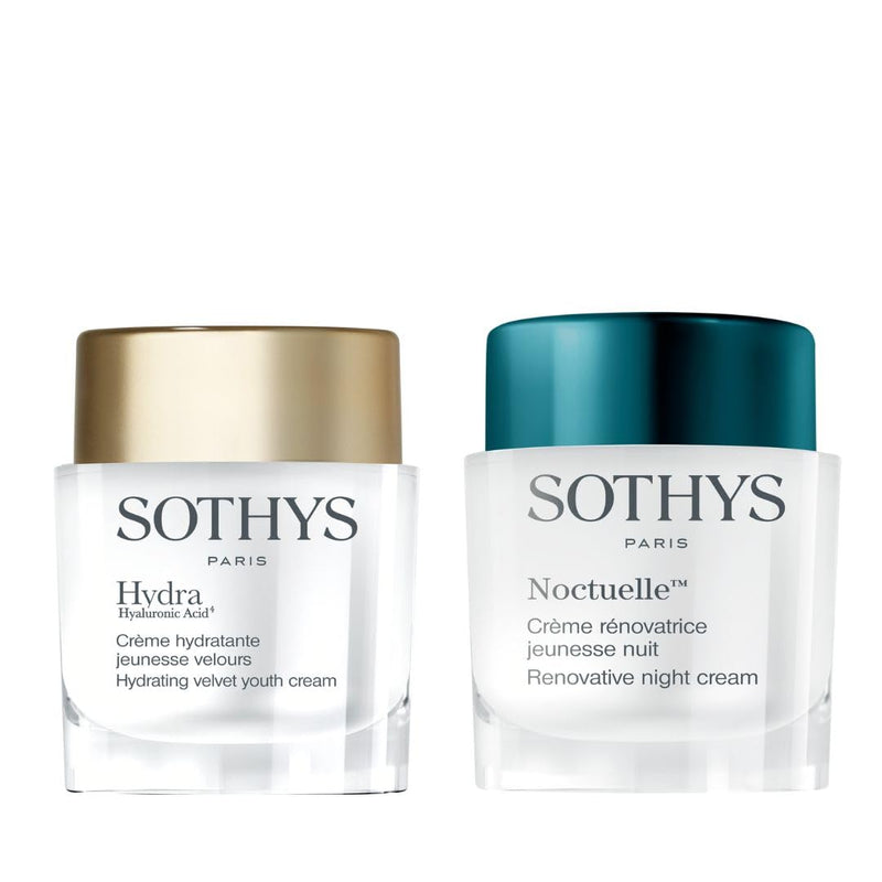 SOTHYS Hydrate & Renew Set - Youth Cream & Night Cream for Radiant Skin Infinity Warehouse
