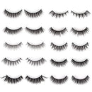 LASHVIEW Fake Eyelashes,False Eyelashes,Wispy lashes,Synthetic Fiber Material,Faux Mink Lashes,Fluffy Volume Lashes,3D Layered Effect(CDTZ-HX-10) LASHVIEW