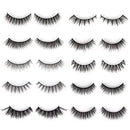 LASHVIEW Fake Eyelashes,False Eyelashes,Wispy lashes,Synthetic Fiber Material,Faux Mink Lashes,Fluffy Volume Lashes,3D Layered Effect(CDTZ-HX-10) LASHVIEW