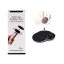 Dr.Pedi 60pcs 80 Grit Coarse Sand Replacement Sandpaper Electric Foot Callus Remover Feet Discs Professional Pedicure Foot File for Women Men Dead Dry Hard Skin Calluses Dr.Pedi