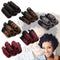 Benehair Saniya Curly Crochet Hair Ombre Synthetic Jumpy Wand Toni Curl Crochet Hair for Black Women 10 inch Two Tones Spiral Curls Jamaican Bouncy Twist Braiding Hair 3 packs Black to Light Auburn Benehair