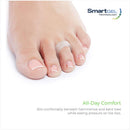 NatraCure Gel Hammer Toe Crest Pads (Left/Right) - 1 Pair – (Toe Straightening Cushion, For Mallet Toes and Overlapping Toes) - 3035-M CAT NatraCure