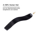 Loop Remy Hair Extensions Human Hair Silicone Micro Ring Beads Stick Tipped Hair Fish Line Link Hairpieces Hand Tied 1g/Strand 50 Individual Strands 50g Highlight 22 Inch