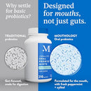 Mouthology Oral Probiotics for Mouth Bad Breath with Xylitol (210 Count Mints), Dental Probiotic, Mouth Probiotics Bad Breath Treatment and Gums Infinity Warehouse