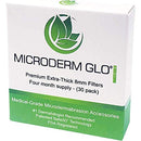 MINI Premium Extra-Thick 8mm Filters by Microderm GLO (30 pack) - Medical Grade Microdermabrasion Accessories with Patented Safe3D Technology, Safe for All Skin Types. Microderm GLO