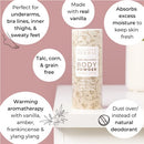 Ora's Amazing Herbal Natural Talc-Free Body Powder for Women, Variety Pack with Essential Oils, No Talc or Corn, Grain-Free, Scented Bath and Dusting Powder, 2.5 oz (3-Pack) Infinity Warehouse