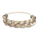 Mia Braided Tonytail, Classic, Pretty Braided Ponytail Holder, Synthetic Wig Hair on Elastic Rubber Band, Blonde, for Women and Girls, PATENTED 1pc Mia Beauty