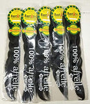[ Pack of 5 ] RastAfri Pre-Stretched Silky Braiding Hair (