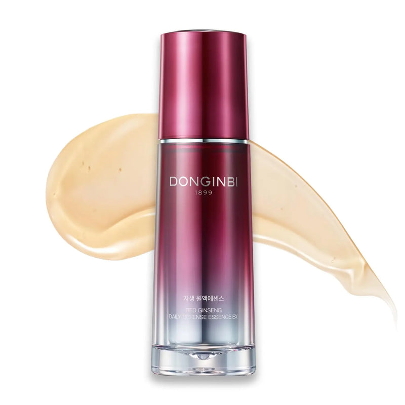 Donginbi Red Ginseng Daily Defense Special Set - Essence & Antioxidant Cream for Face, Korean Red Ginseng Skin Care Infinity Warehouse
