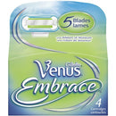Venus Embrace Women's Razor Refill Cartridges (4 COUNT x 3 Pack) Gillette
