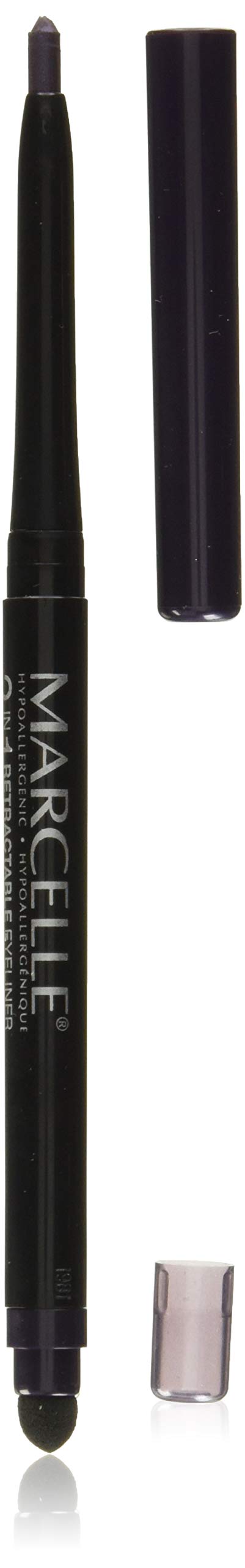 Marcelle 2-in-1 Retractable Eyeliner, Amethyst, Hypoallergenic and Fragrance-Free, 0.01 oz MARCELLE Store