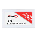 Dorco Platinum Stainless Double Edge Razor Blades - 100 Pack 100 razor blades DORCO