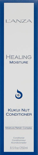 L’ANZA Healing Moisture Kukui Nut Conditioner – Renews Strength, Replenishes Moisture, for a Perfect Silky Look | Suitable for All Hair Types (8.5 Fl Oz) L'ANZA