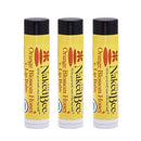 The Naked Bee Organic Orange Blossom Honey Lip Balms - 3 Pack The Naked Bee