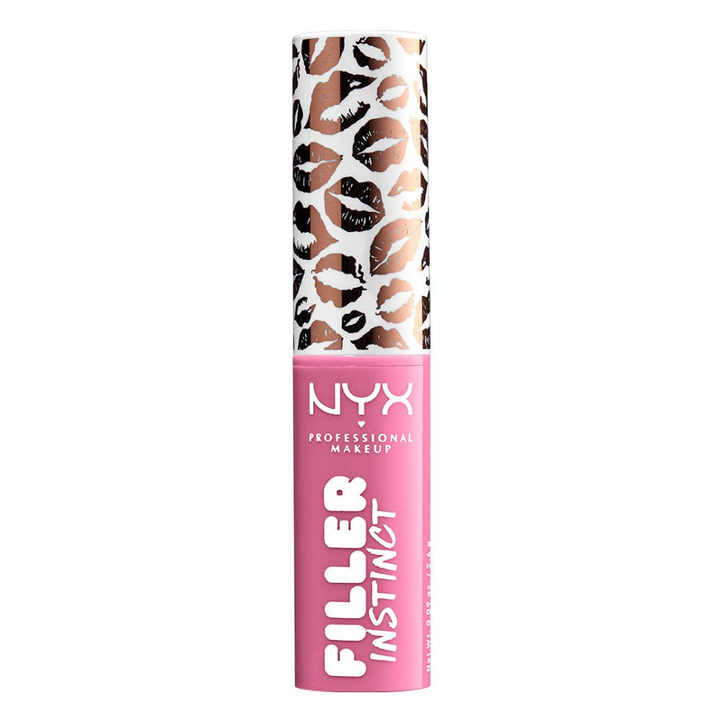 NYX PROFESSIONAL MAKEUP Filler Instinct Plumping Lip Color, Lip Balm - Miami Nights (Hot Pink) NYX PROFESSIONAL MAKEUP Store