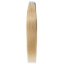 Tape in Hair Extensions Blonde 100% Remy Human Hair 12''-24'' Double Side Tape Seamless Skin Weft Rooted Tape on Natural Hair Extensions 20pcs Long Straight Silky(14 inch 60g,