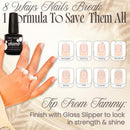 Tammy Taylor Plump Builder Gel Natural Nail Strengthener & Growth Hardener Repair Treatment Serum for Weak & Damaged Nails, Ridge Filler Base Coat Nail Polish, Clear Rubber Base, Endurecedor De Uñas Infinity Warehouse
