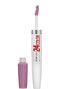 Maybelline SuperStay 24 2-Step Liquid Lipstick Makeup, Lasting Lilac, 1 kit Maybelline New York