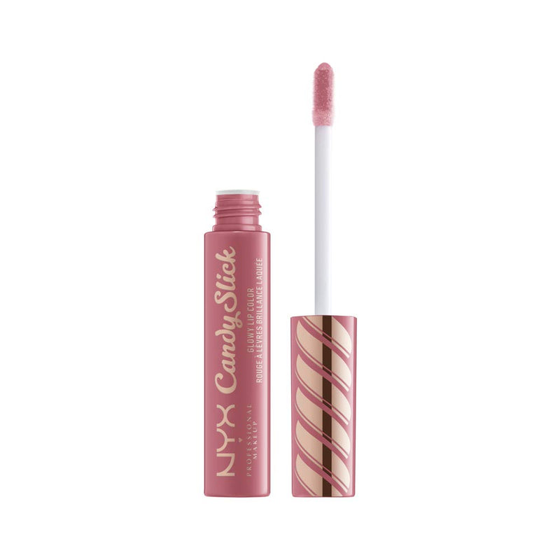 NYX PROFESSIONAL MAKEUP Candy Slick Glowy Lip Color Gloss - Cream Bee (Dusty Rose) NYX PROFESSIONAL MAKEUP