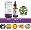 Dermaxgen Retinol Serum - Pure Organic Anti Aging, Anti Wrinkle Face Wrinkles | Renewing and Restore with Hyaluronic Acid, 1 fl oz DERMAXGEN
