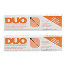 DUO Brush-on Strip Lash Adhesive, Dark, 0.18oz, 2-Packs Duo
