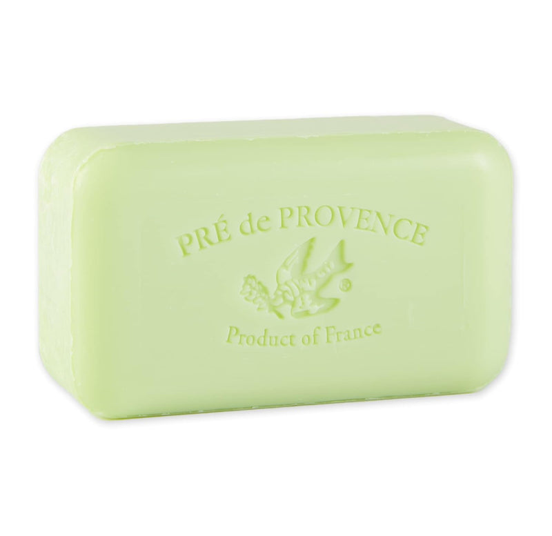 Pre de Provence Artisanal Soap Bar, Natural French Skincare, Enriched with Organic Shea Butter, Quad Milled for Rich, Smooth & Moisturizing Lather, Jade Vine, 5.3 Ounce Infinity Warehouse